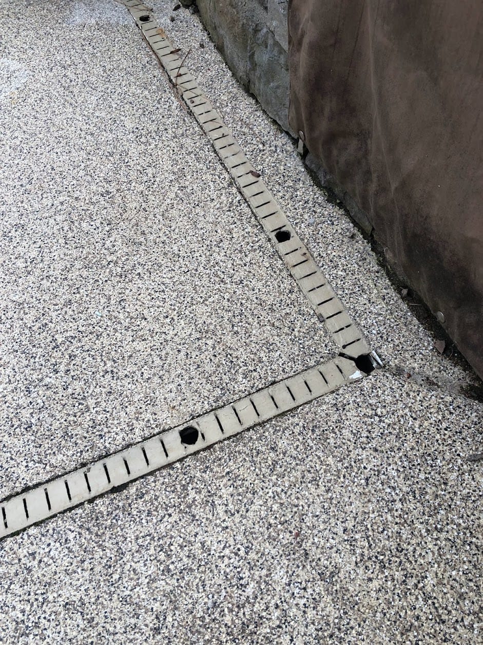 Pool deck drain cheap 2024